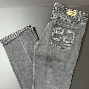 Vintage Enyce Bootcut Jeans Women's 11 Black Faded Y2K Grunge Hiphop‎ Blokecore